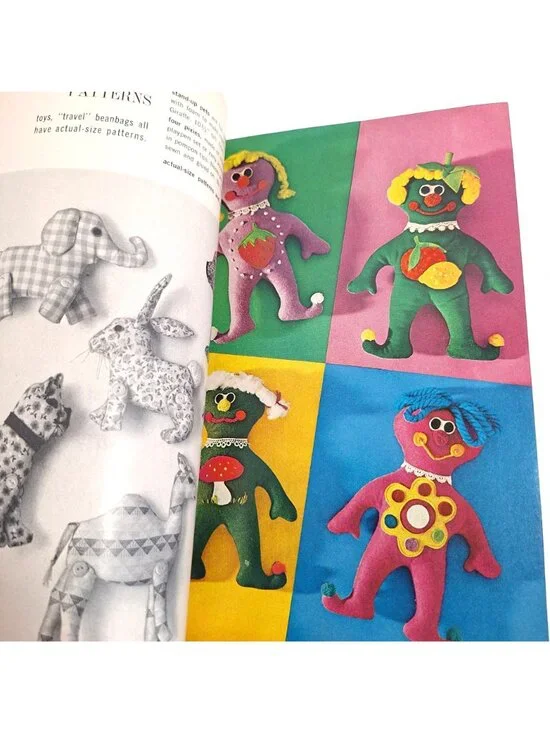 McCalls Creative Handcrafts 1972 Vol 4 Crochet Knitting Vintage Patterns - Picture 14 of 16